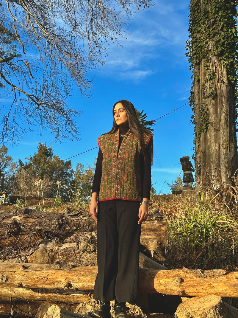 What Remains Kimono Jacket in Olive