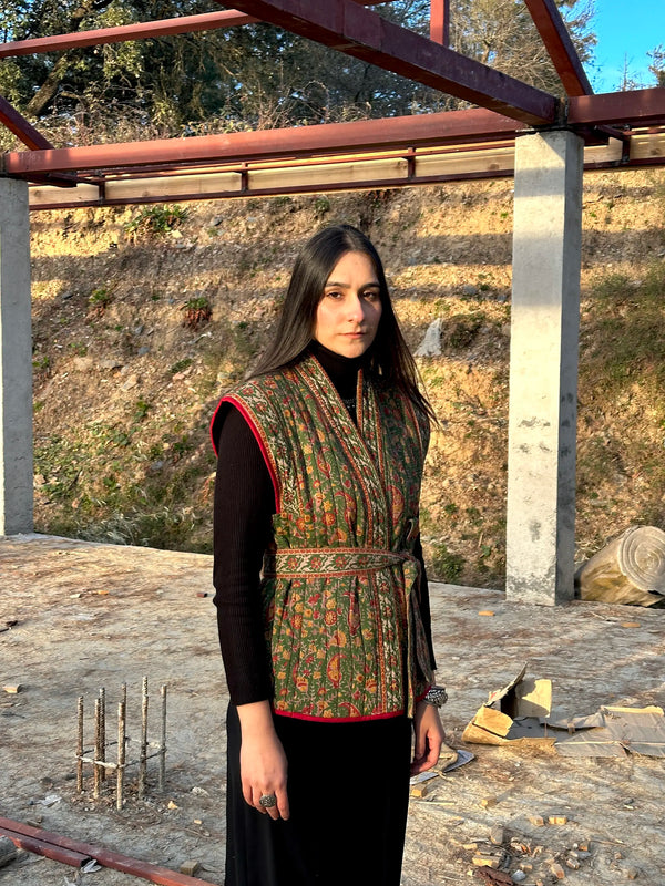 What Remains Kimono Jacket in Olive