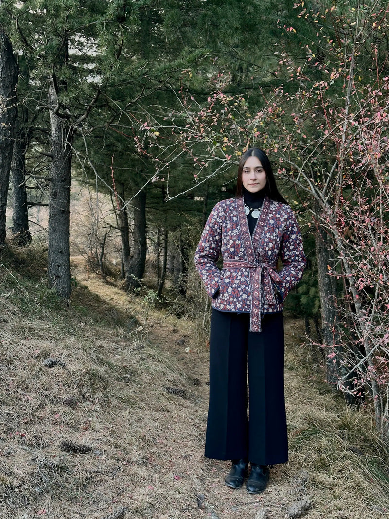 Almost Always Kimono Jacket in Blue