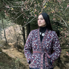 Almost Always Kimono Jacket in Blue