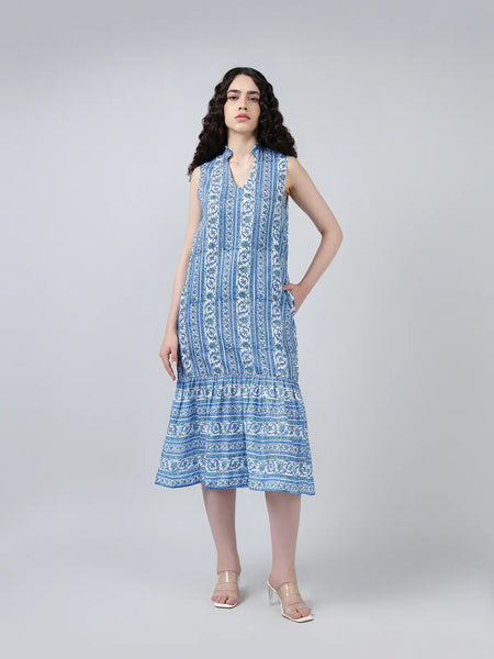 Rajo Dress- Blue