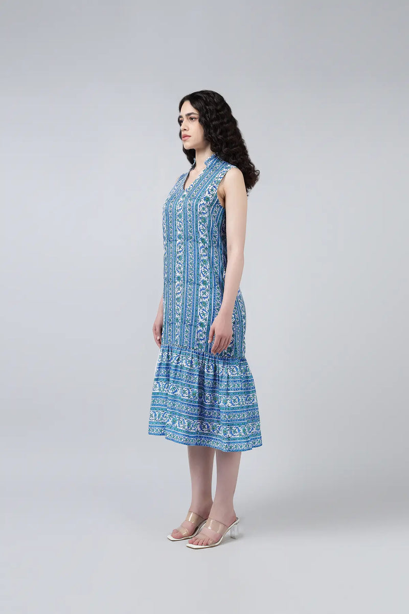 Rajo Dress- Blue