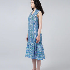Rajo Dress- Blue