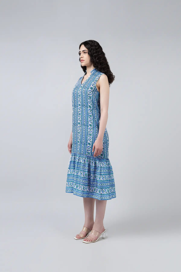 Rajo Dress- Blue