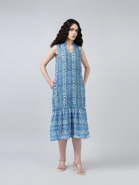 Rajo Dress- Blue