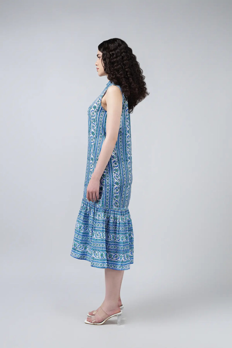 Rajo Dress- Blue