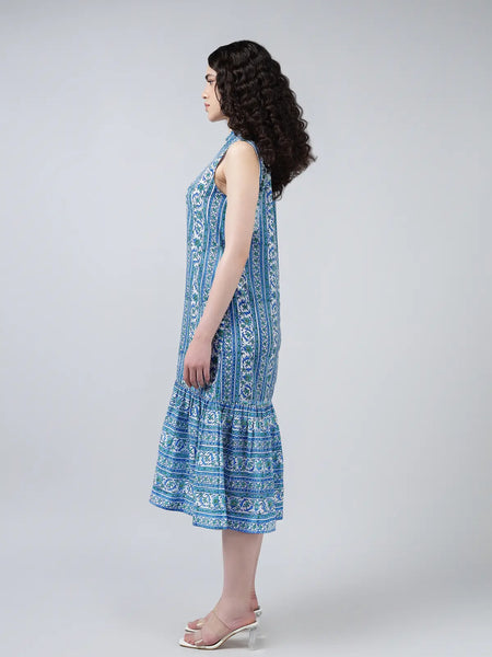 Rajo Dress- Blue