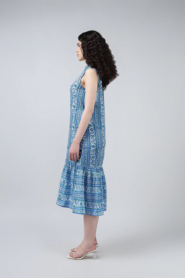Rajo Dress- Blue