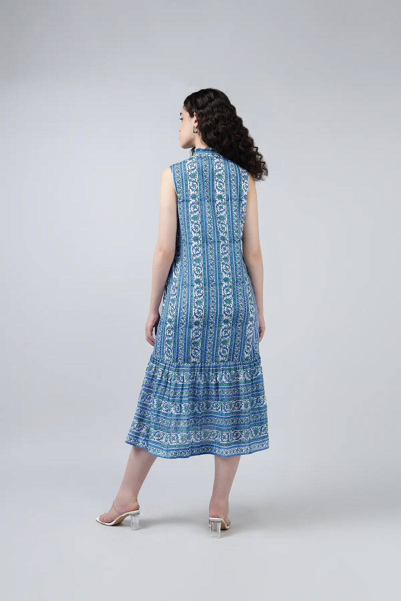 Rajo Dress- Blue