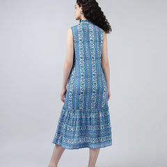 Rajo Dress- Blue