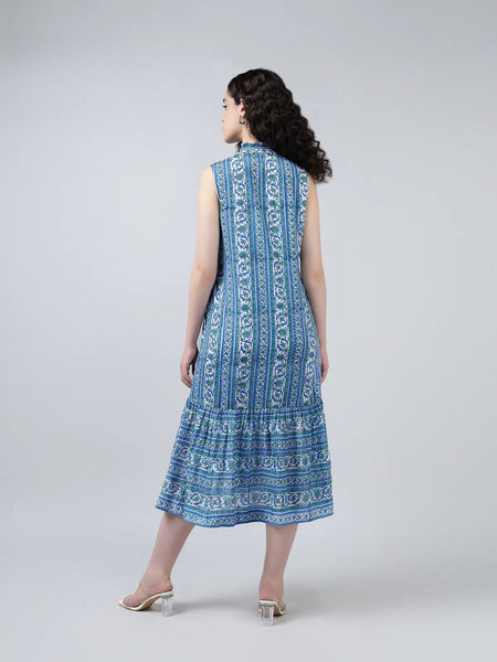 Rajo Dress- Blue