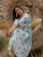 The Willow Dress - Blue