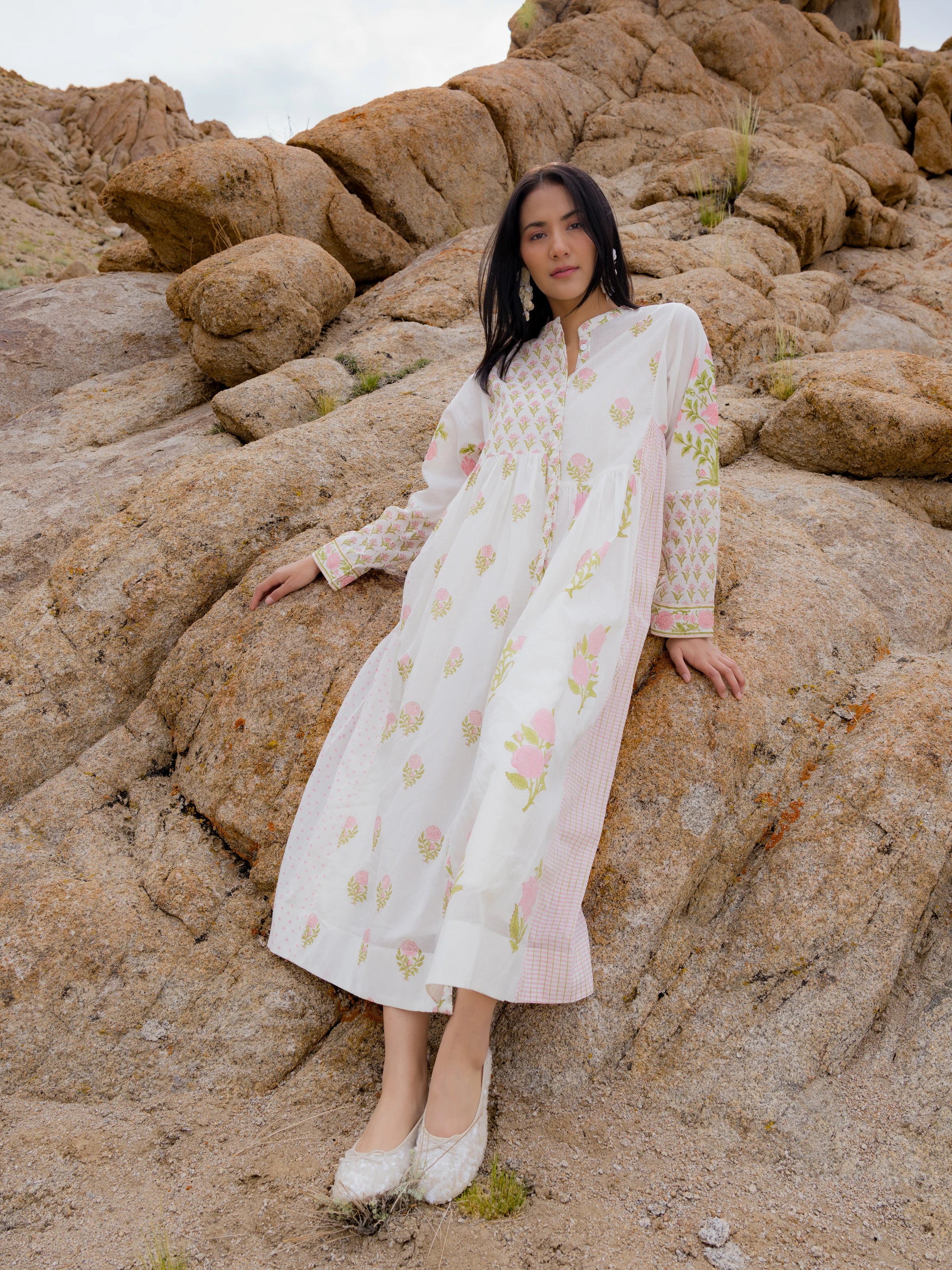 The Sia Dress - Pink