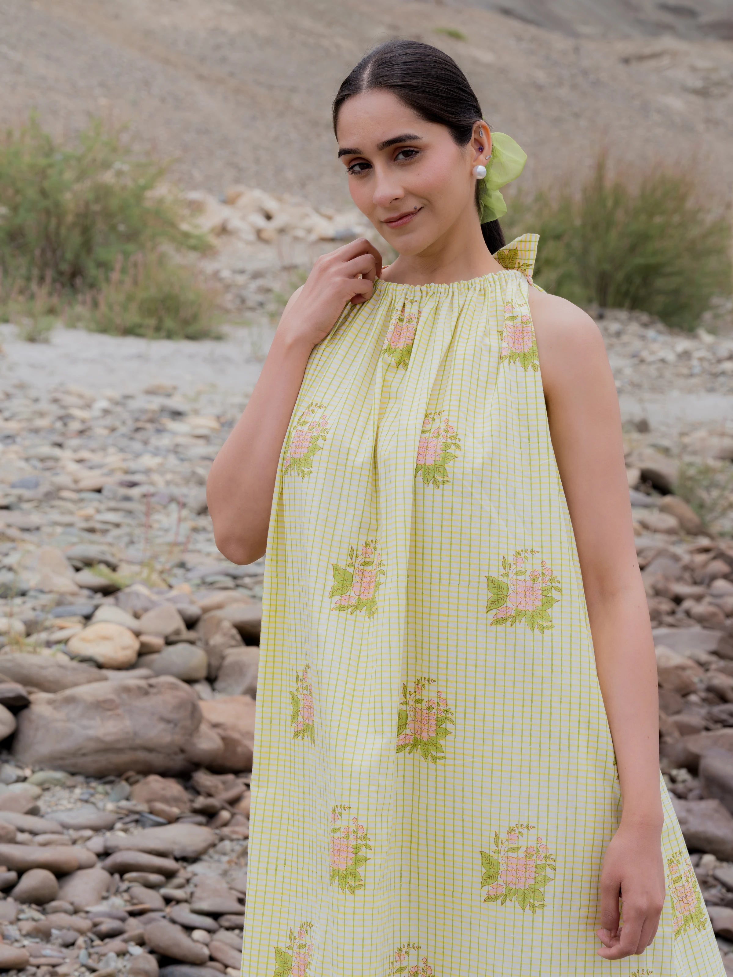 The Dune Dress - Yellow