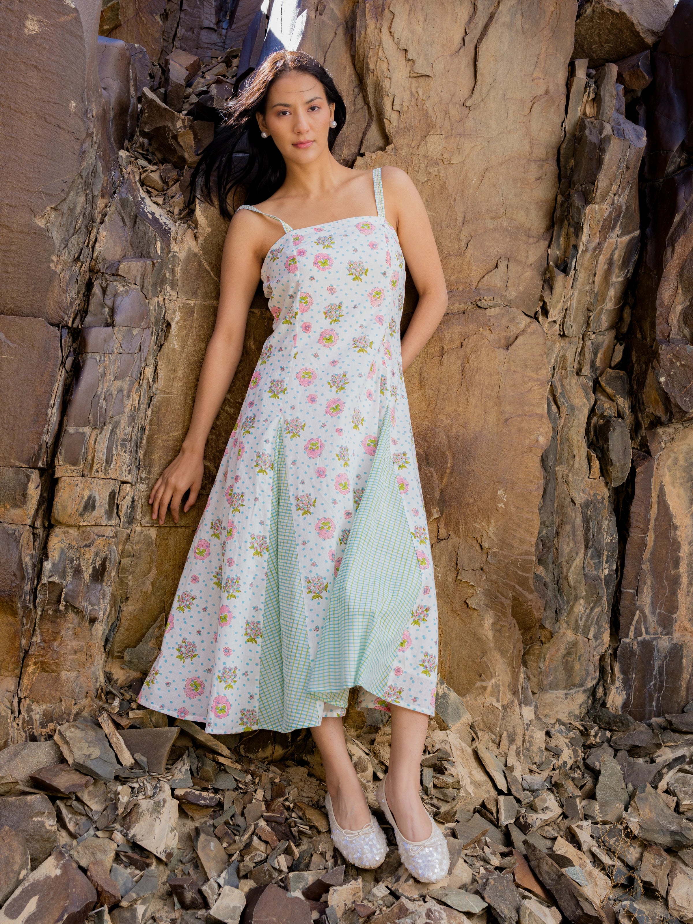 Skara Dress - Blue