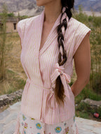 The Alchi Top in Pink