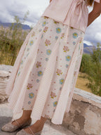 The Alchi Skirt in Pink