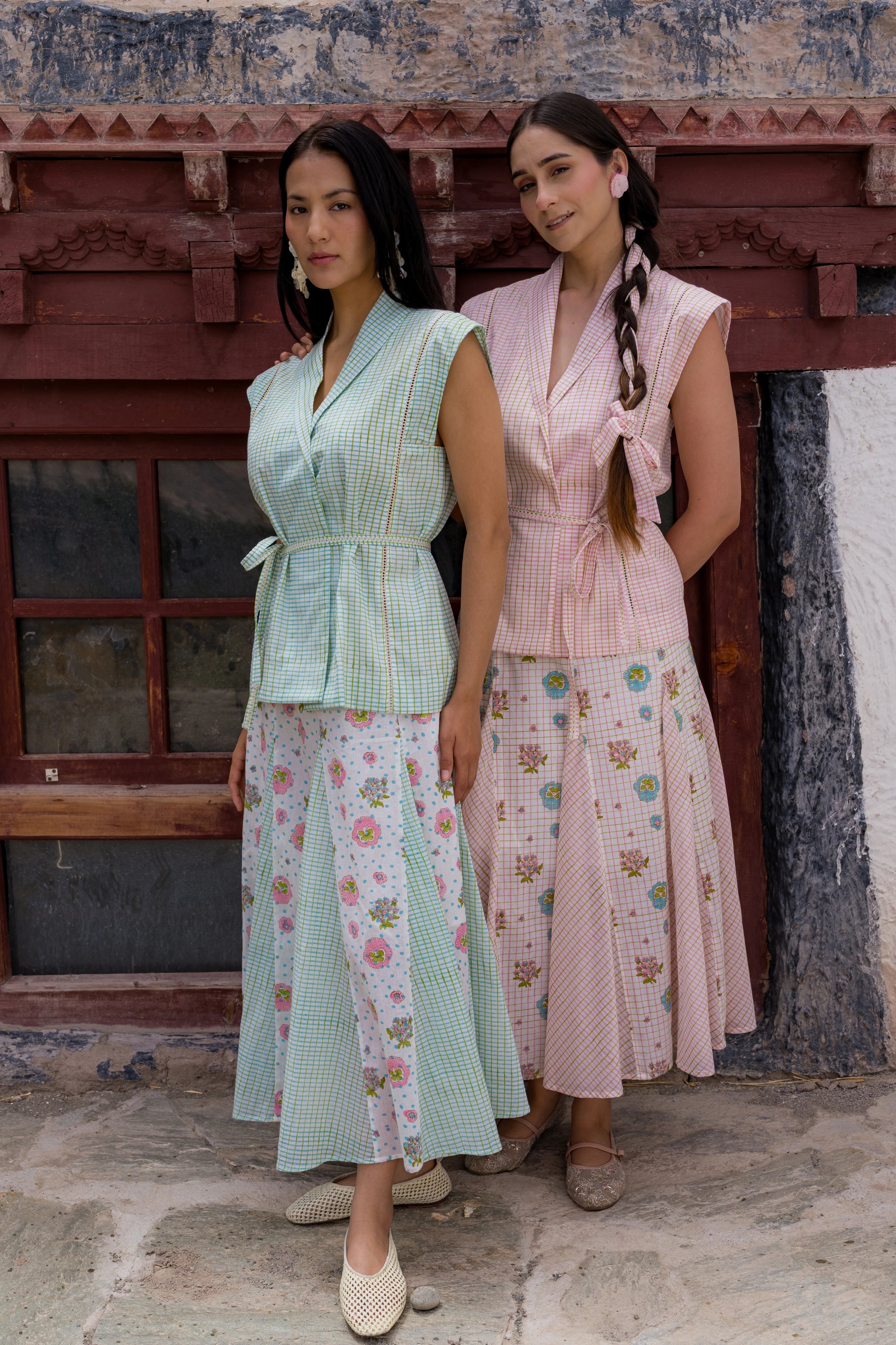 The Alchi Top in Blue