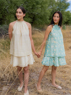 The Lha Dress in Beige