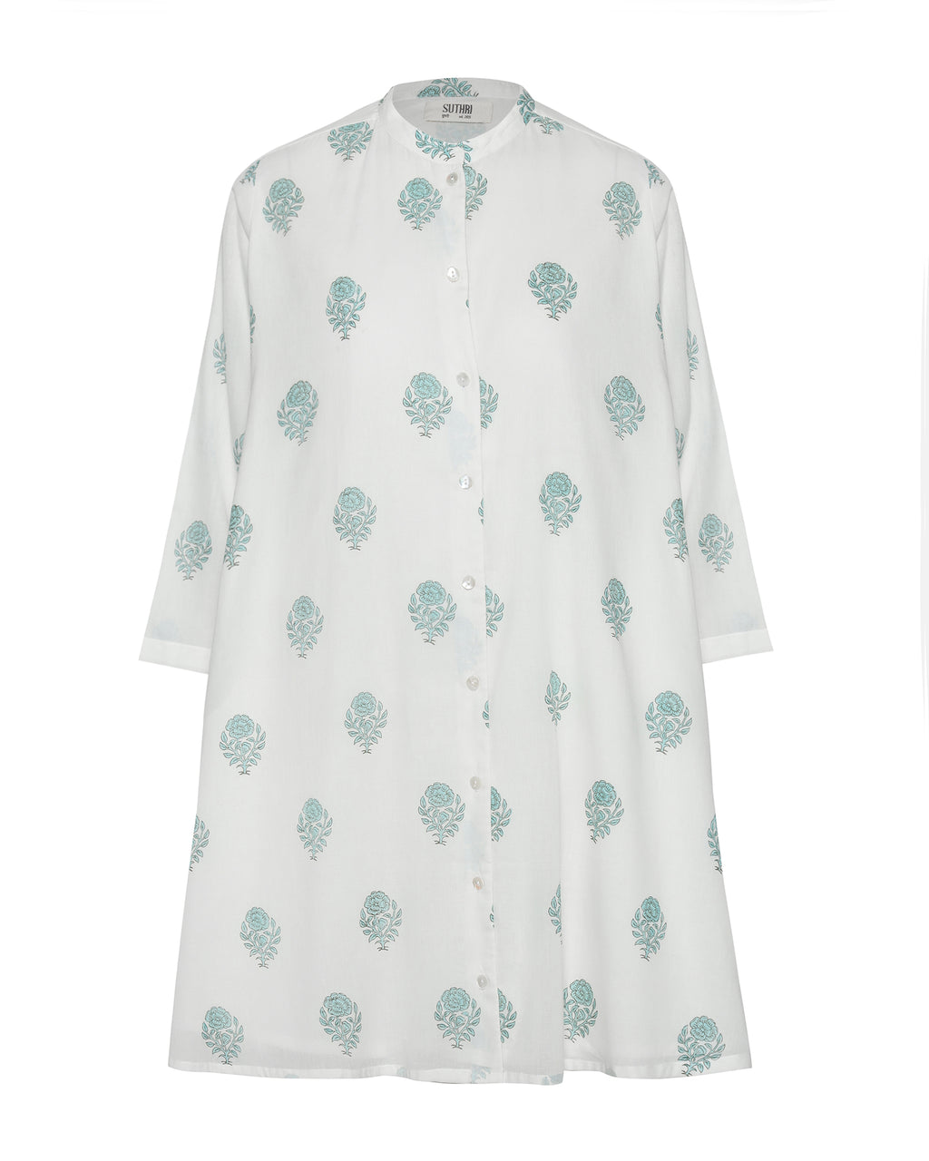Suru Midi Dress in Blue