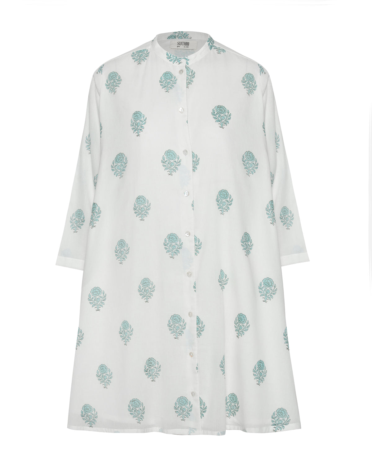 Suru Midi Dress in Blue