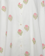 Suru Midi Dress in Pink