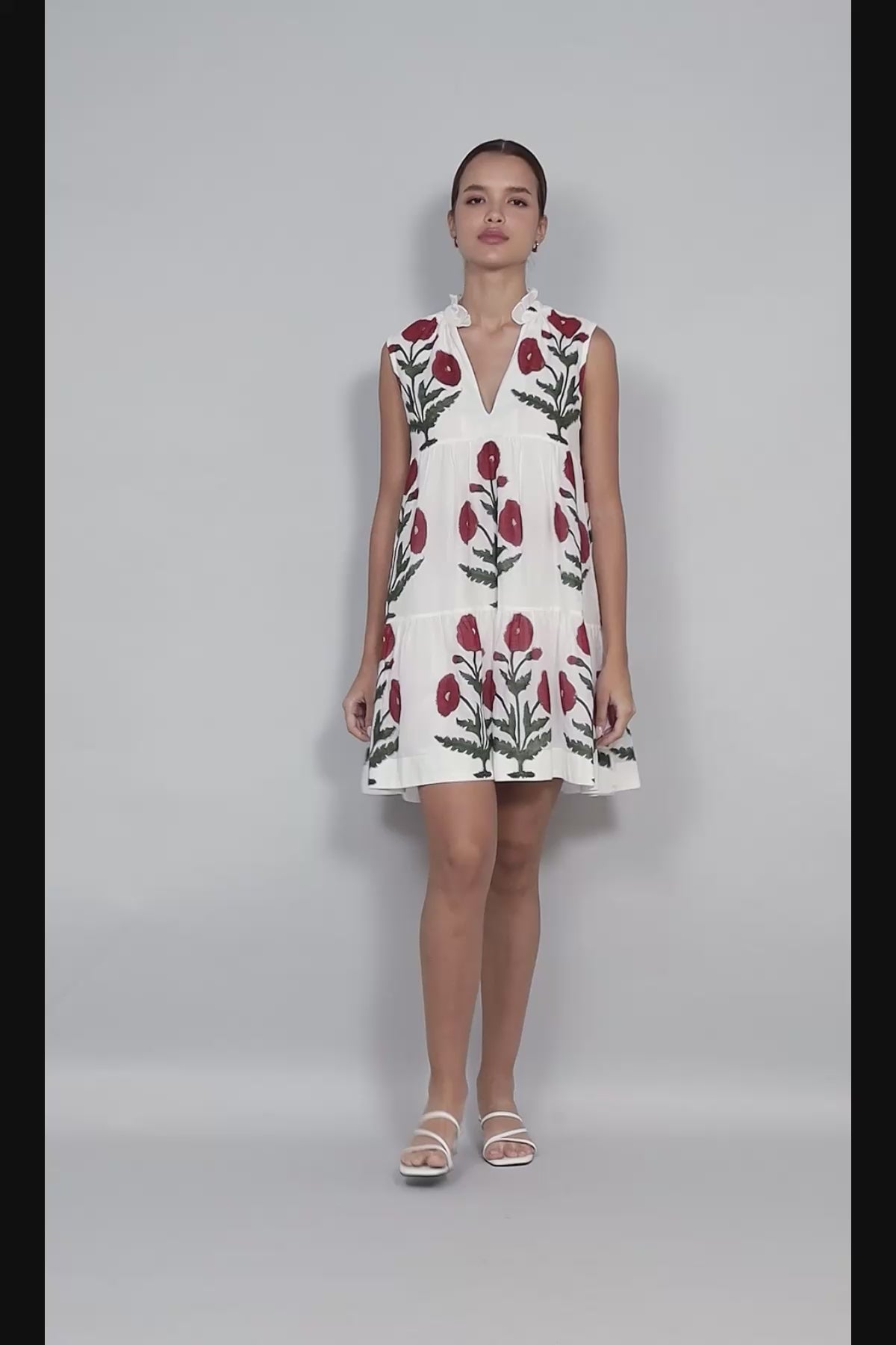 Maya Dress-Maroon
