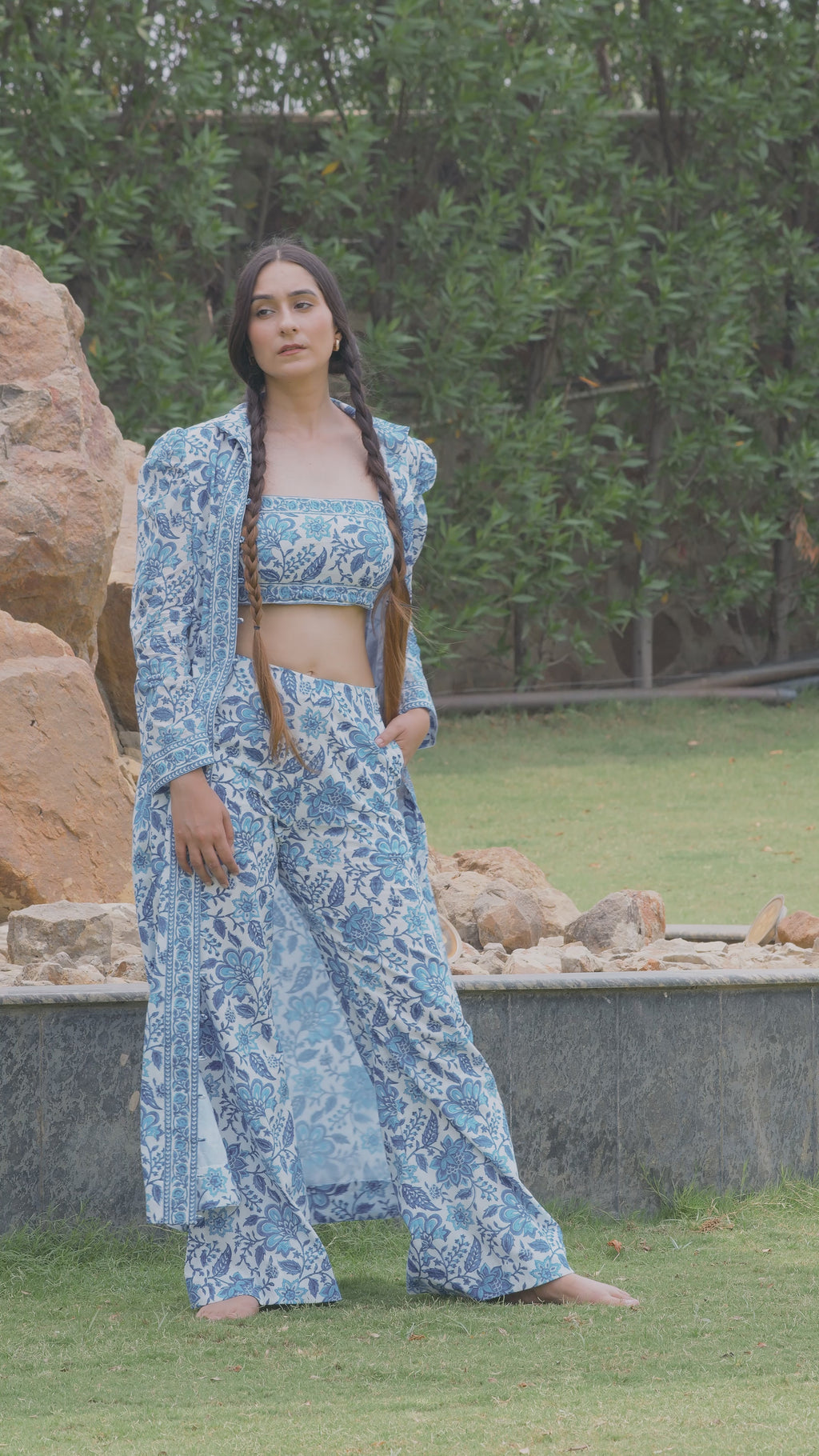Jugni Pants- Blue