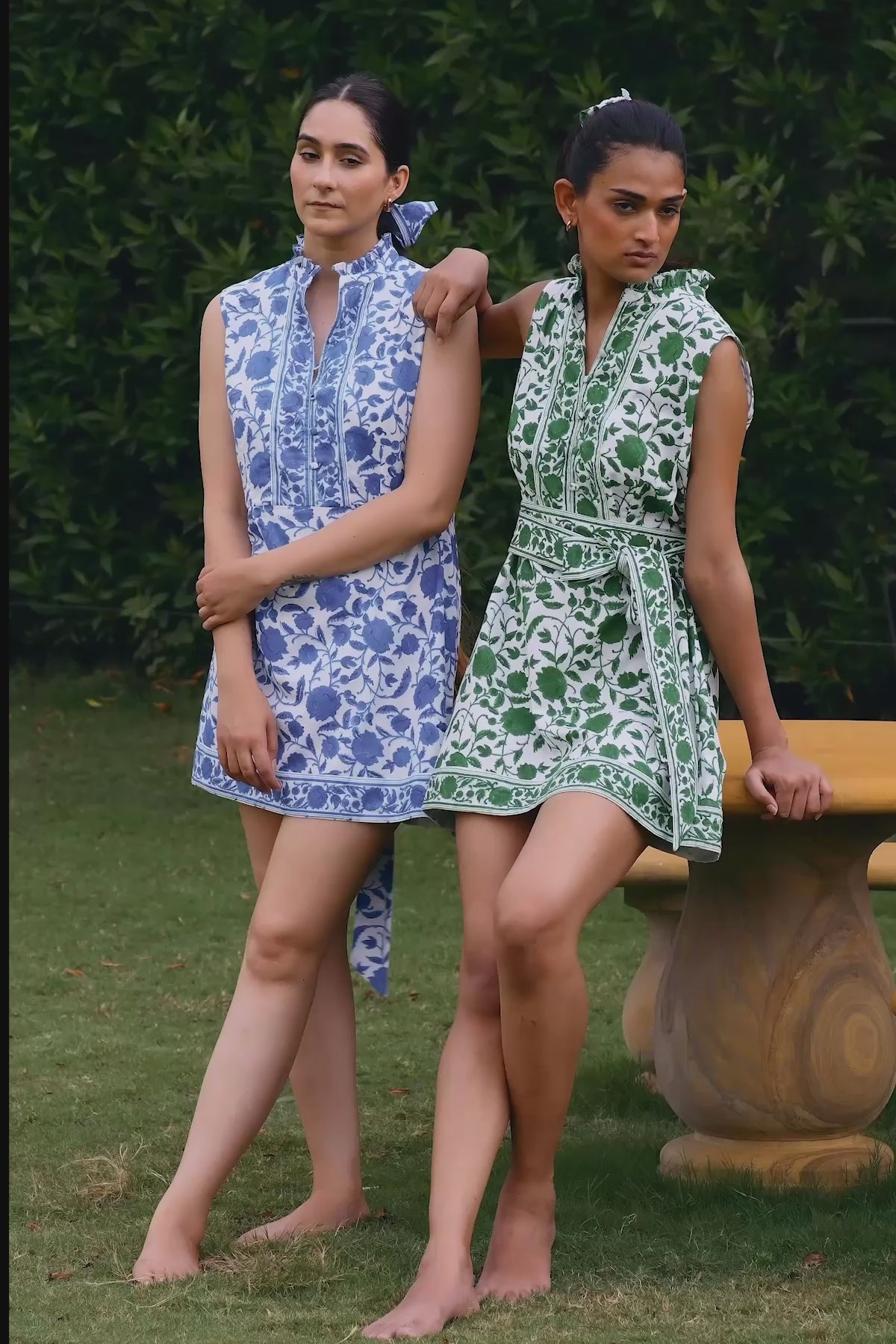 Taro Dress- Green