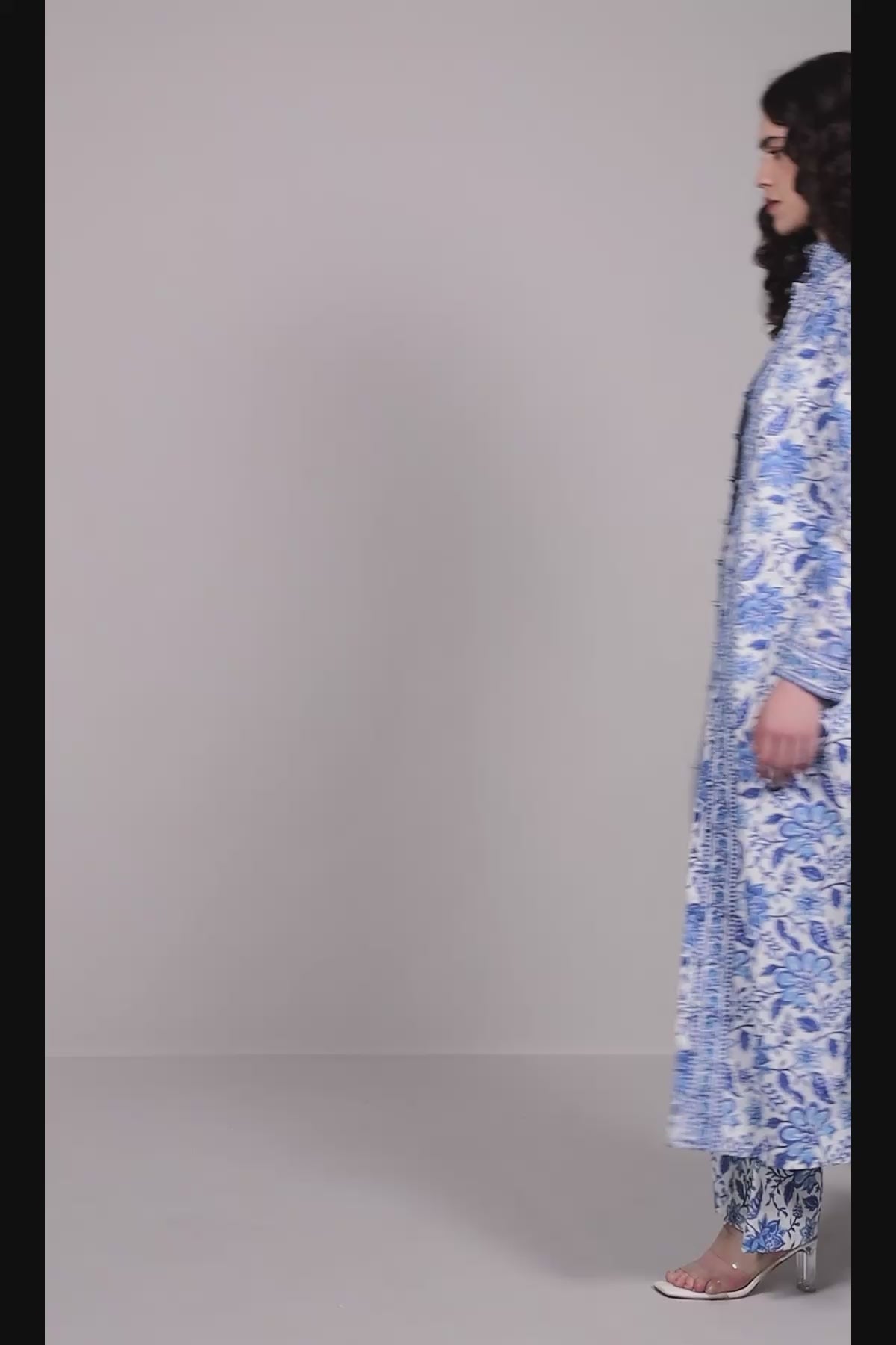 Heera Dress- Blue